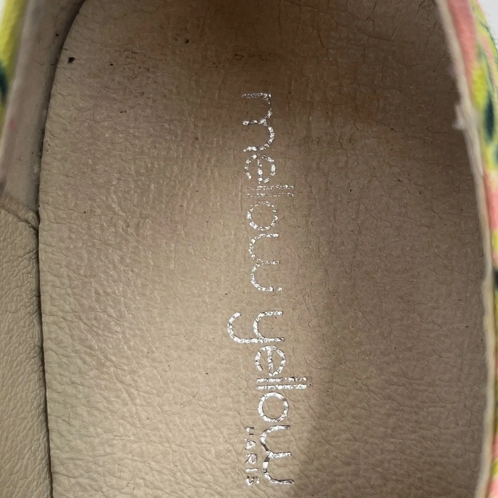 Mellow Yellow Platform Tropical Tennis Shoes Size 37 or US 7